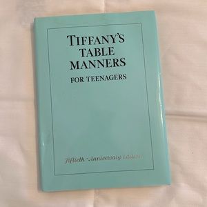 Tiffany’s Table Manners fiftieth anniversary edition from kitson